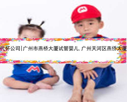 <b>广州专业代怀公司|广州市燕桥大厦试管婴儿,广州天河区燕侨大厦附近宾馆</b>